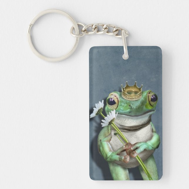 The Frog Prince Portrait Keychain (Front)