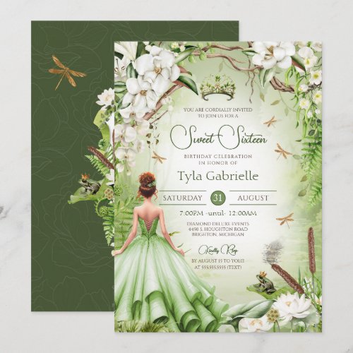 The Frog Prince Sweet 16 Princess Birthday