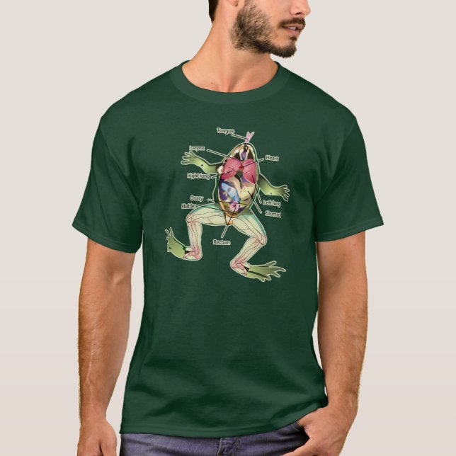 The Frog's Anatomy Graphic T-Shirt (Front)