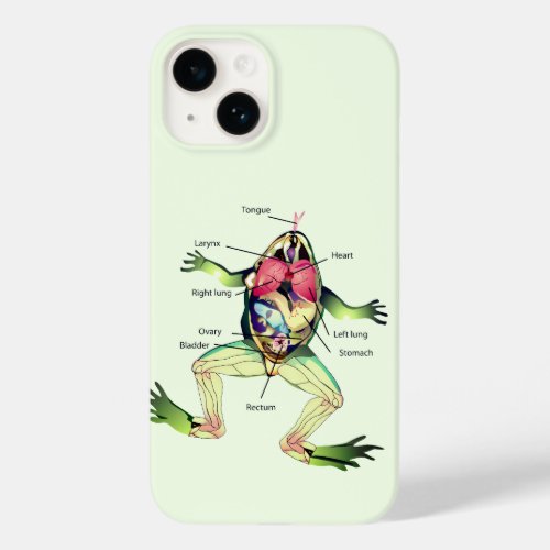 The Frogs Anatomy Green Case_Mate iPhone 14 Case