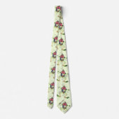 The Frog's Anatomy Green Neck Tie (Back)