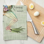 The Frog's Anatomy Illustration Towel (Quarter Fold)