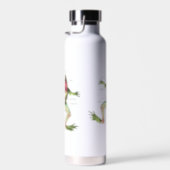 The Frog's Anatomy Illustration Water Bottle (Right)