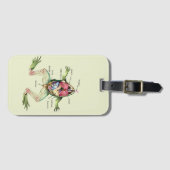 The Frog's Anatomy Luggage Tag (Front Horizontal)