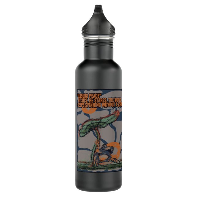 THE FROGSURD STAINLESS STEEL WATER BOTTLE (Right)