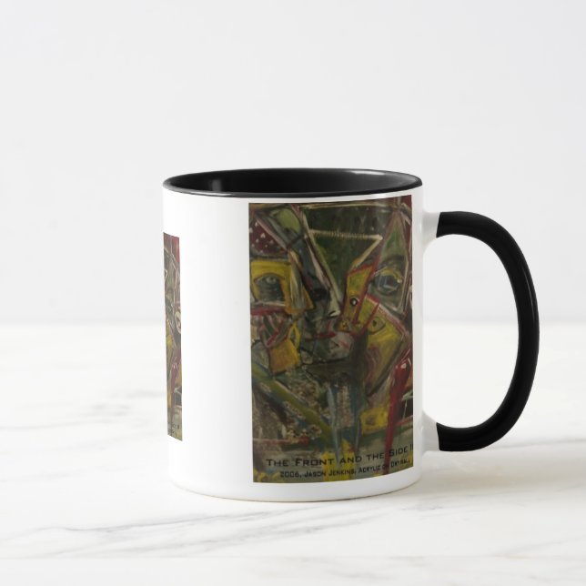 the front and the side II Mug (Right)