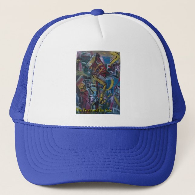 the front and the side trucker hat (Front)