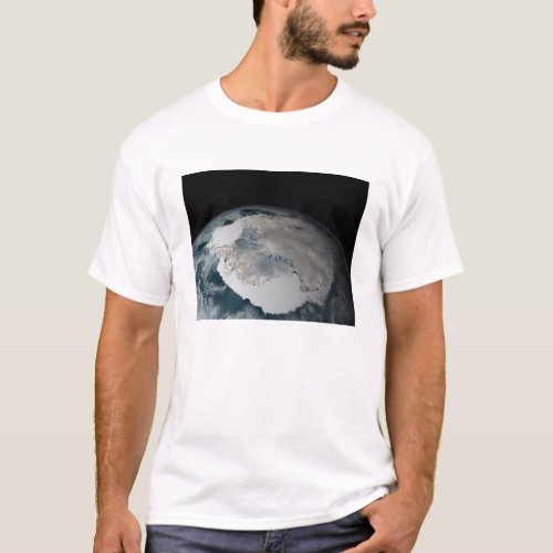 The frozen continent of Antarctica T_Shirt