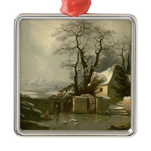 The Frozen Mill Race Metal Ornament