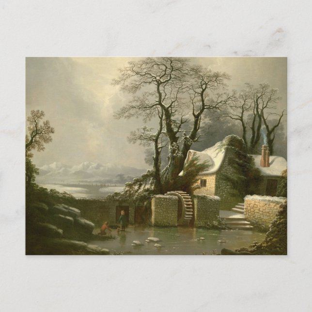 The Frozen Mill Race Postcard (Front)