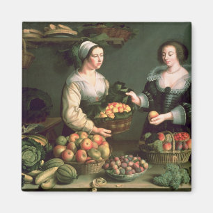 The Fruit and Vegetable Seller Magnet