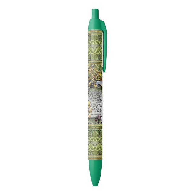 The Fruit Of The Spirit Black Ink Pen (Bottom (Vertical))