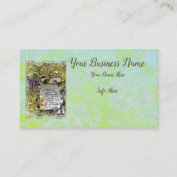 The Fruit Of The Spirit Business Card by justcrosses at Zazzle