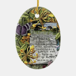 The Fruit Of The Spirit Ceramic Ornament