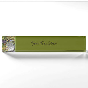 The Fruit Of The Spirit Desk Name Plate