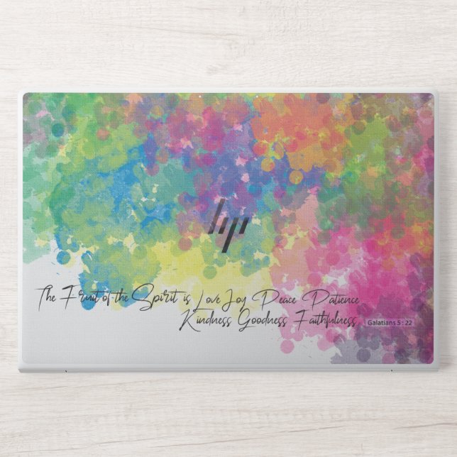 The Fruit of the Spirit - Galatians 5 HP Laptop Skin (Front)