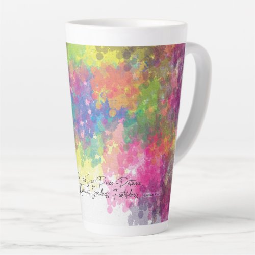 The Fruit of the Spirit _ Galatians 5 Latte Mug