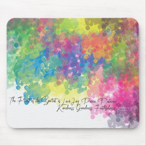 The Fruit of the Spirit _ Galatians 5 Mouse Pad