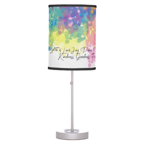 The Fruit of the Spirit _ Galatians 5 Table Lamp