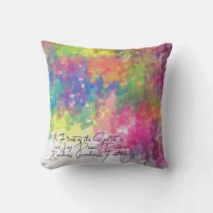 The Fruit of the Spirit - Galatians 5 Throw Pillow