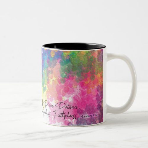 The Fruit of the Spirit _ Galatians 5 Two_Tone Coffee Mug