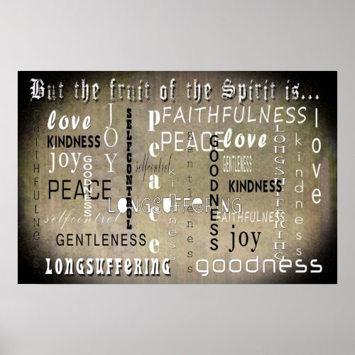 The Fruit of the Spirit Poster