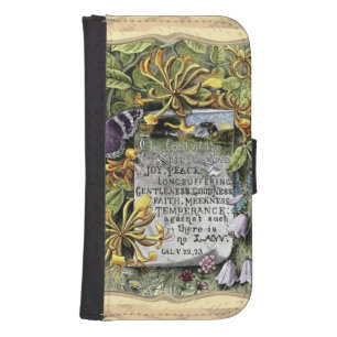 The Fruit Of The Spirit Galaxy S4 Wallet Case