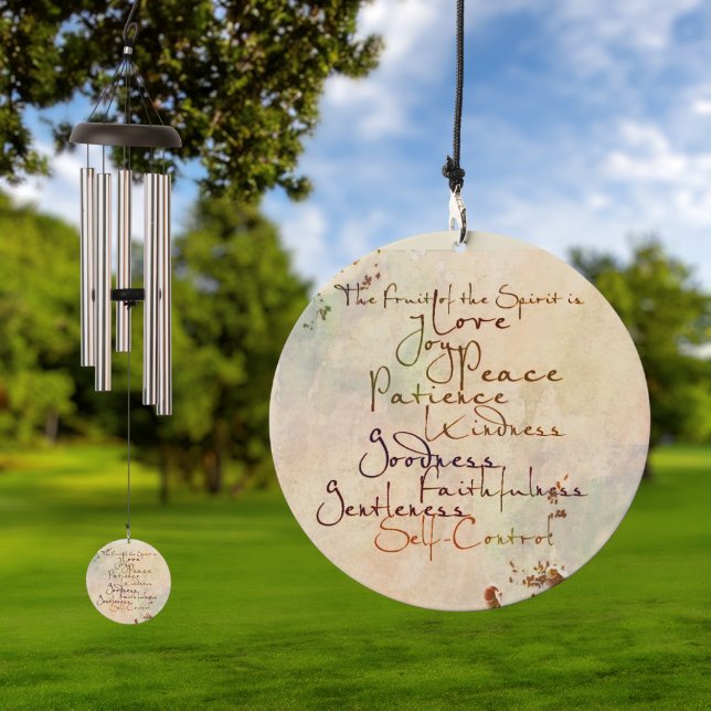 The Fruit of the Spirit Wind Chime (Outdoor)