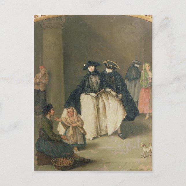 The Fruit Seller Postcard (Front)