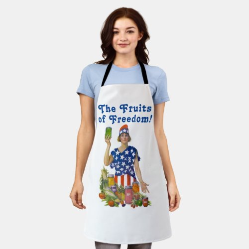 The Fruits of Freedom center Apron