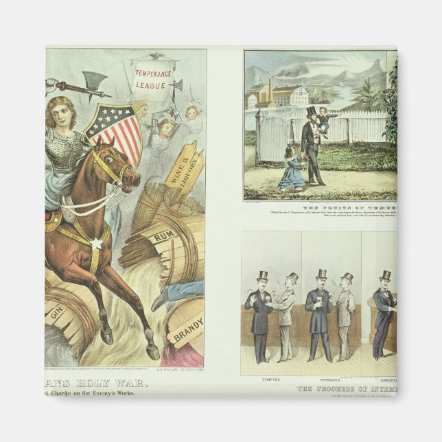 The Fruits of Temperance Magnet (Front)