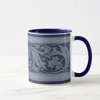 the Fruits of the Spirit  - Blue Mug