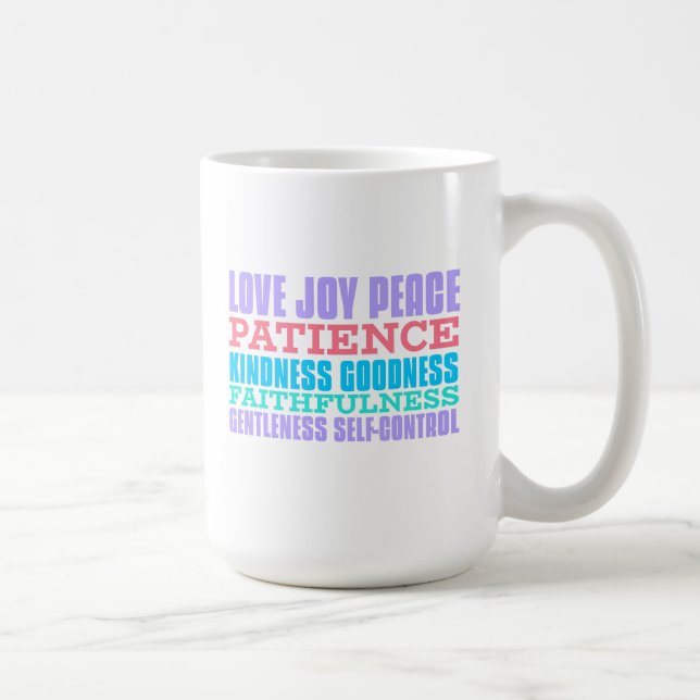 The Fruits Of The Spirit Coffee Mug (Right)