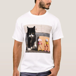 The Fubby's hide from the cat Ping. T-Shirt