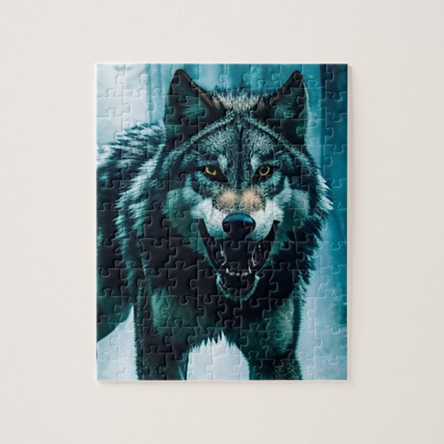 The Full Moon Beast Jigsaw Puzzle (Vertical)