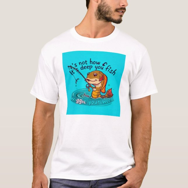  The Fun Side of Fishing T-Shirt (Front)