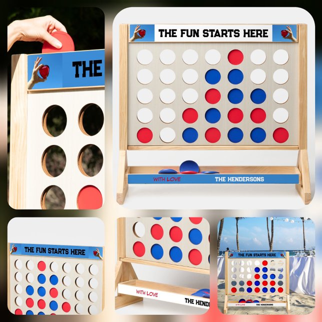 The Fun Starts Here Red White & Blue Gaint Fast Four (Creator Uploaded)