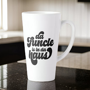 The Funcle Funny Simple Vintage Retro Latte Mug
