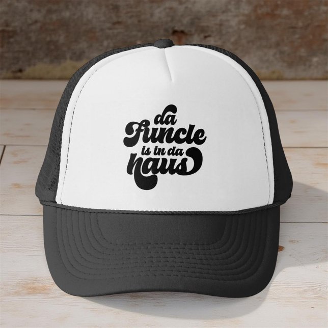 The Funcle Funny Simple Vintage Retro Trucker Hat (Creator Uploaded)