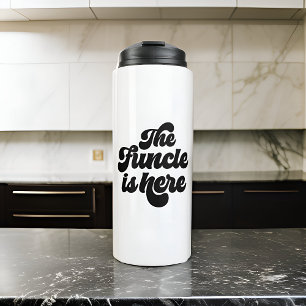 The Funcle Simple Fun Vintage Retro Typography Thermal Tumbler