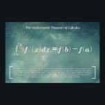 The Fundamental Theorem of Calculus - Math Poster<br><div class="desc">The Fundamental Theorem of Calculus</div>