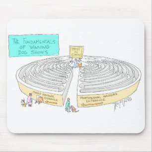 The FUNDAMENTALS of Dog Shows - MOUSEPAD