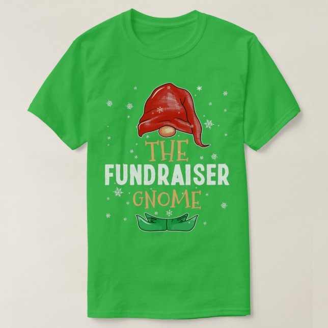 The fundraiser Gnome Family Matching Christmas Out T-Shirt (Design Front)