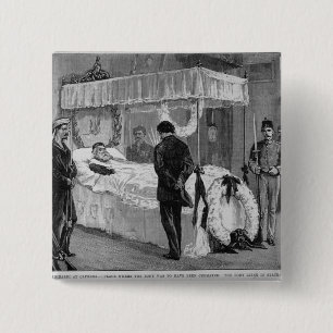 The Funeral of Garibaldi at Caprera Pinback Button