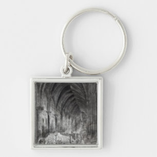 The Funeral of Jean Paul Marat Keychain