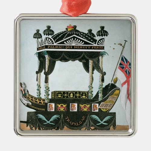 The Funeral of Lord Nelson  on 9th January 1806 Metal Ornament