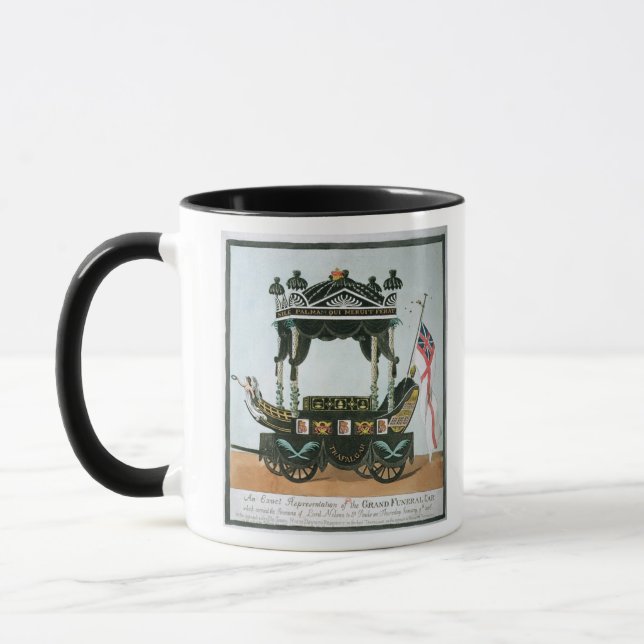 The Funeral of Lord Nelson  on 9th January 1806 Mug (Left)