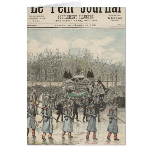 The Funeral of the Emperor of Brazil (Front)