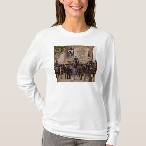 The Funeral of Victor Hugo T_Shirt