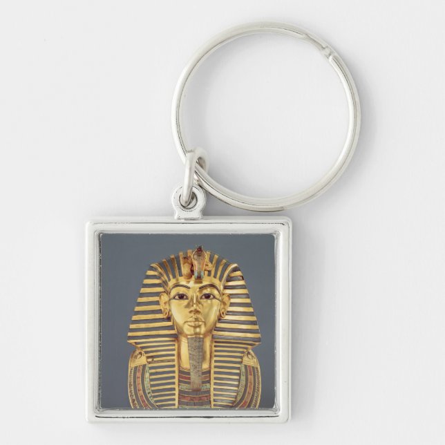 The funerary mask of Tutankhamun Keychain (Front)